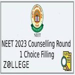 NEET 2023 Counselling Round 1 Choice Filling